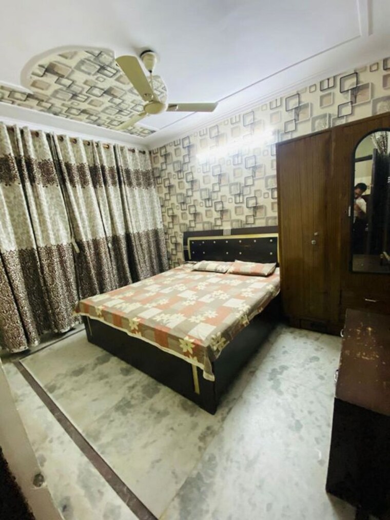 Bedroom, uttam nagar 1 Bedroom 1250 Sq.Ft. Builder Floor In Uttam Nagar Delhi 10284340