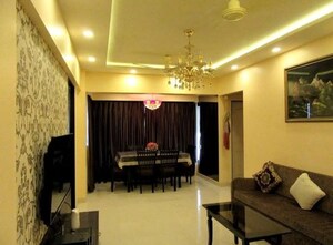 Living Room in 2 BHK Apartment at Nahar Amrit Shakti, Chandivali – for Rent