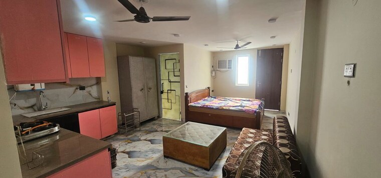 Kitchen, lajpat nagar 4 Studio 350 Sq.Ft. Builder Floor In Lajpat Nagar 4 Delhi 10284354