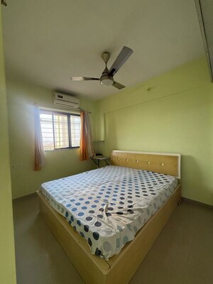 Bedroom in 1 BHK Apartment at Puranik City, Kasarvadavali – for Rent