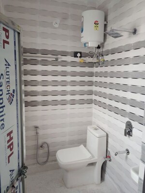 Bathroom in 1 RK Builder Floor at Indira Colony 2 – for Rent