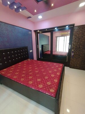 Bedroom in 1 BHK Apartment at Cosmos Orchid, Ghodbunder Road – for Rent