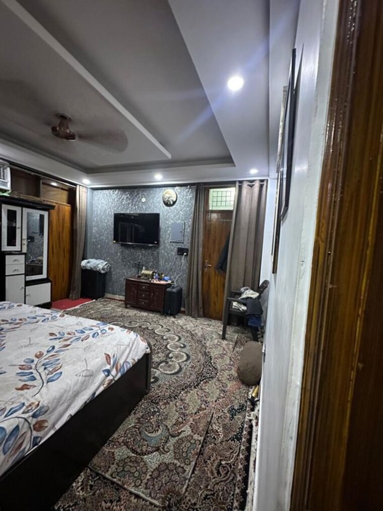 Bedroom, abul fazal enclave part 1 3 Bedroom 1350 Sq.Ft. Apartment In Abul Fazal Enclave Part 1 Delhi 10284382