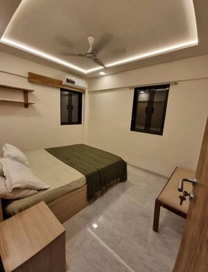 Living Room in 1 BHK Apartment at Hiranandani Gardens, Powai – for Rent