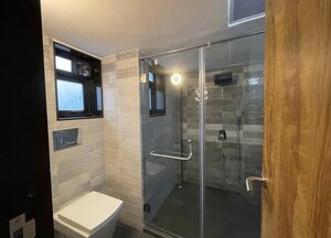 Bathroom in 1 BHK Apartment at Hiranandani Gardens, Powai – for Rent