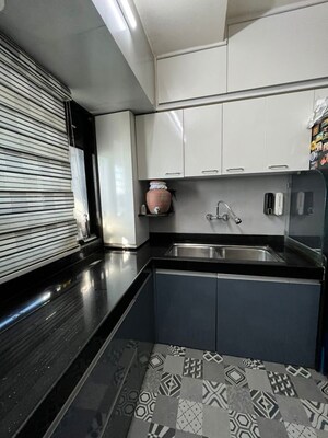 Kitchen in 2 BHK Independent House at Juhu Omkar, Andheri West – for Rent