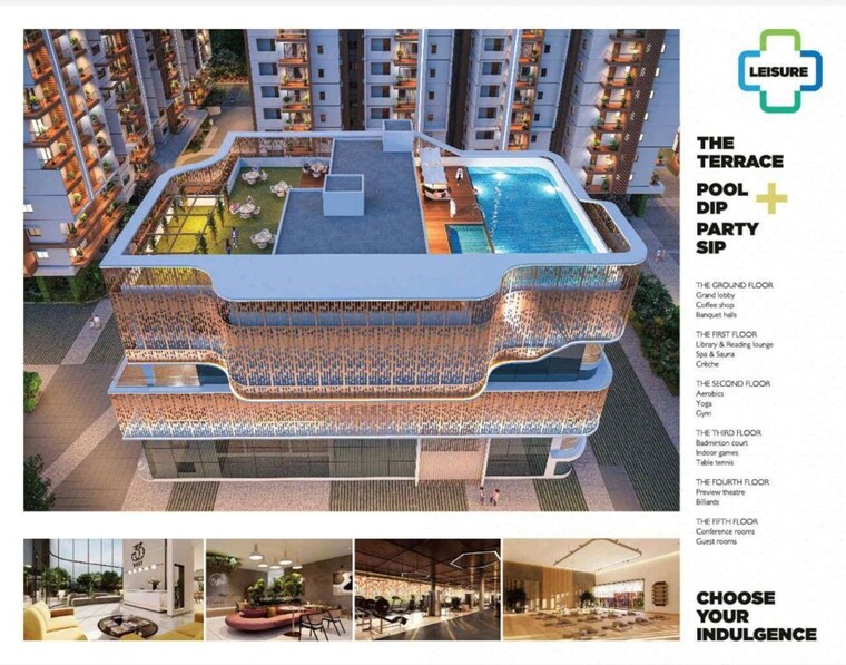 Exterior View, vertex-33-west 3 Bedroom 1930 Sq.Ft. Apartment In Nallagandla Hyderabad 10284437