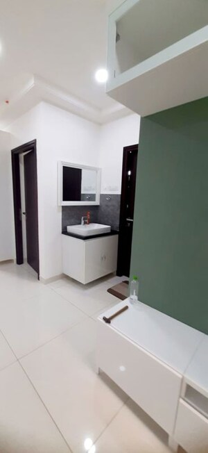 Bathroom in 3 BHK Apartment at Aparna Sarovar Zicon, Nallagandla – for Rent