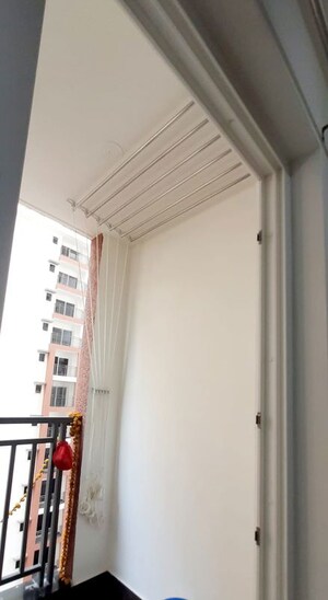 Building Lobby in 3 BHK Apartment at Aparna Sarovar Zicon, Nallagandla – for Rent