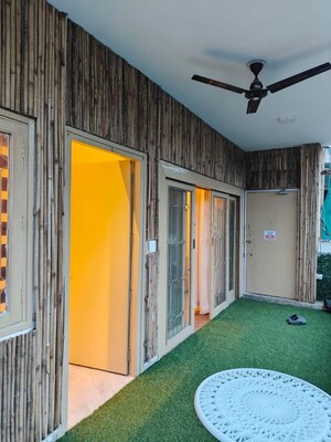 Balcony in 3 BHK Builder Floor at Jangpura – for Rent