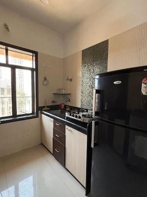 Kitchen in  Apartment at Agarwal And Doshi Complex, Vasai West – for Rent