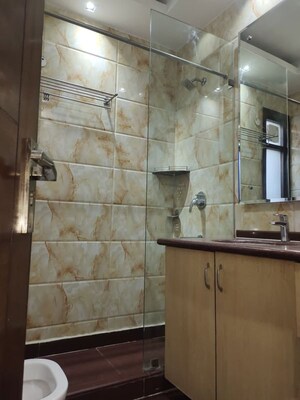 Kitchen in 3 BHK Builder Floor at Greater Kailash I – for Rent