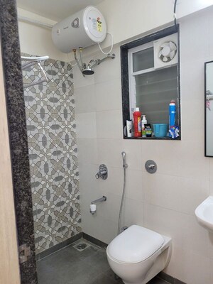 Bathroom in 2 BHK Apartment at Venkatesh Graffiti Elan, Keshav Nagar – for Rent
