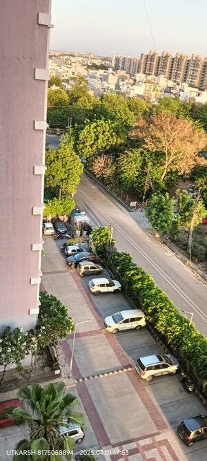 Balcony in 2 BHK Apartment at Eldeco Saubhagyam, Vrindavan Yojna – for Rent