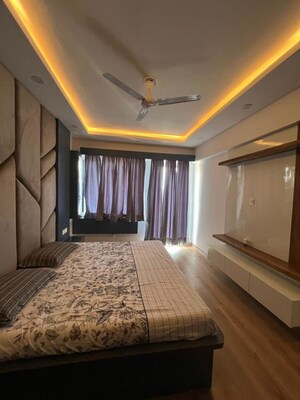 Bedroom in 3.5 BHK Apartment at Azeagaia Botanica, Vrindavan Yojna – for Rent