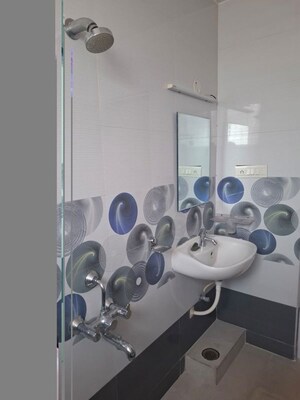 Bathroom in 3 BHK Apartment at Sanjay Nagar – for Rent