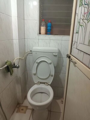 Bathroom in 1 BHK Apartment at Dheeraj Pooja, Malad West – for Sale