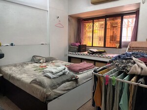 Bedroom in 1 BHK Apartment at Dheeraj Pooja, Malad West – for Rent