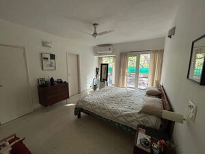 Bedroom in 4 BHK Builder Floor at Vasant Kunj – for Rent