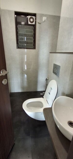 Bathroom in 2 BHK Apartment at Kalpataru Radiance, Goregaon West – for Rent