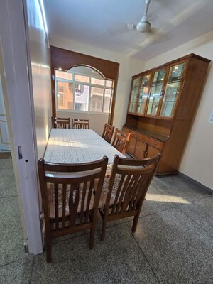 Living Room in 3 BHK Apartment at Ip Extension – for Rent