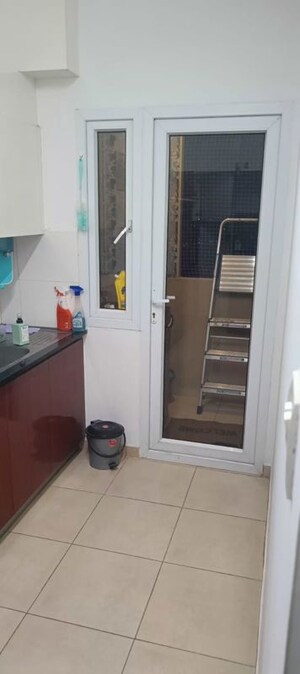 Bathroom in 2.5 BHK Apartment at Bhartiya Nikoo Homes, Thanisandra Main Road – for Rent