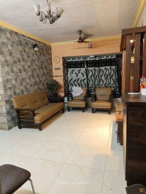 Living Room in 2 BHK Apartment at Kores Nakshatra, Vartak Nagar – for Rent