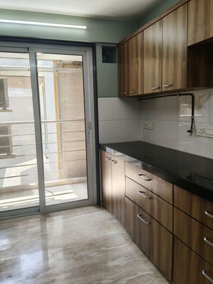 Kitchen in 3 BHK Apartment at Navratna CHS Santacruz East, Santacruz East – for Rent