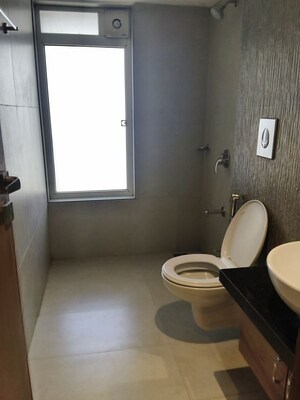 Bathroom in 3 BHK Apartment at Navratna CHS Santacruz East, Santacruz East – for Rent