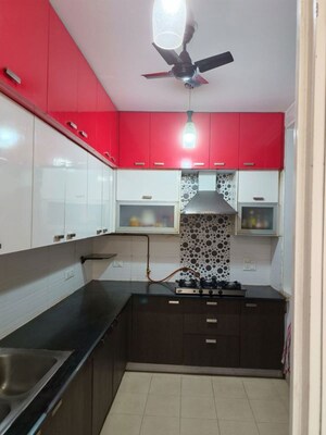 Kitchen in 3.5 BHK Apartment at Grihapravesh, Sector 77 – for Rent