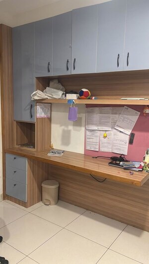 Kitchen in 3 BHK Apartment at Puravankara Palm Beach, Hennur – for Rent