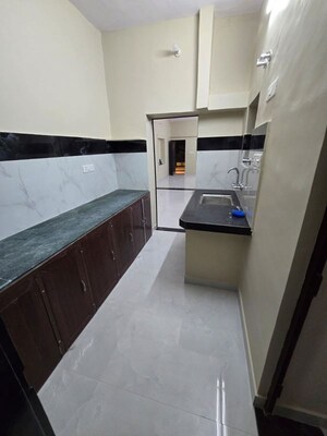 Kitchen in 3 BHK Apartment at Parth Palace, Patrakar Colony – for Rent