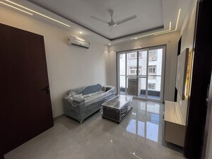Living Room in 1 BHK Builder Floor at Sushant Lok I – for Rent