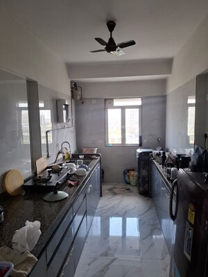Kitchen in 2 BHK Apartment at Castle Rock, Powai – for Rent