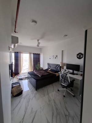 Bathroom in 2 BHK Apartment at Castle Rock, Powai – for Rent