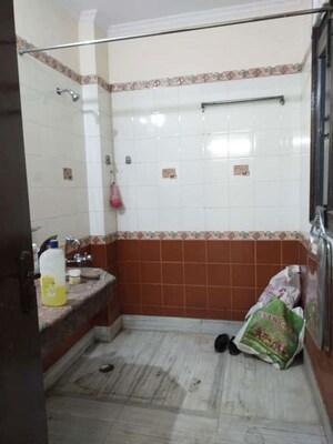 Bathroom in 2 BHK Builder Floor at Sushant Lok I – for Rent