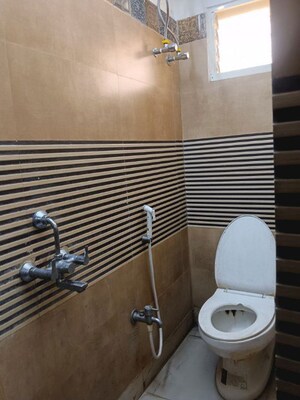 Bathroom in 3 BHK Apartment at Lake Town – for Sale