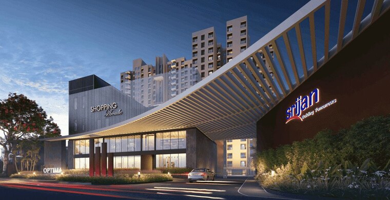Exterior View, srijan-optima 3 Bedroom 1285 Sq.Ft. Apartment In Rajarhat New Town Kolkata 10284860