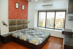 Bedroom in 4 BHK Apartment at Excellency Apartment, Andheri West – for Rent
