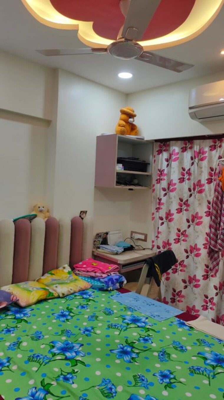 Bedroom, shraddha-paramount 2 Bedroom 575 Sq.Ft. Apartment In Tagore Nagar Mumbai 10284900
