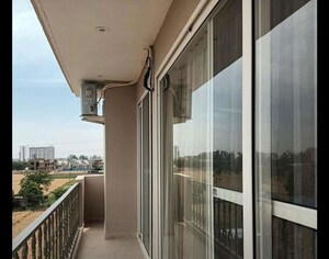 Balcony in 3 BHK Apartment at Maxxus Elanza, International Airport Road – for Rent