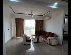 Living Room in 3 BHK Apartment at Maxxus Elanza, International Airport Road – for Rent