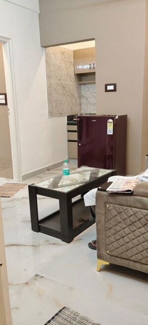 Kitchen in 1 BHK Builder Floor at Btm Layout 1 – for Rent