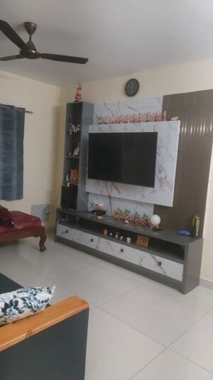 Living Room in 2 BHK Apartment at Vertex Prestige, Hydernagar – for Rent