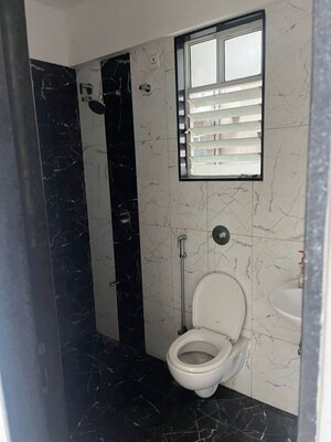 Bathroom in 1 RK Apartment at Roshan Milestone, Tathawade – for Sale