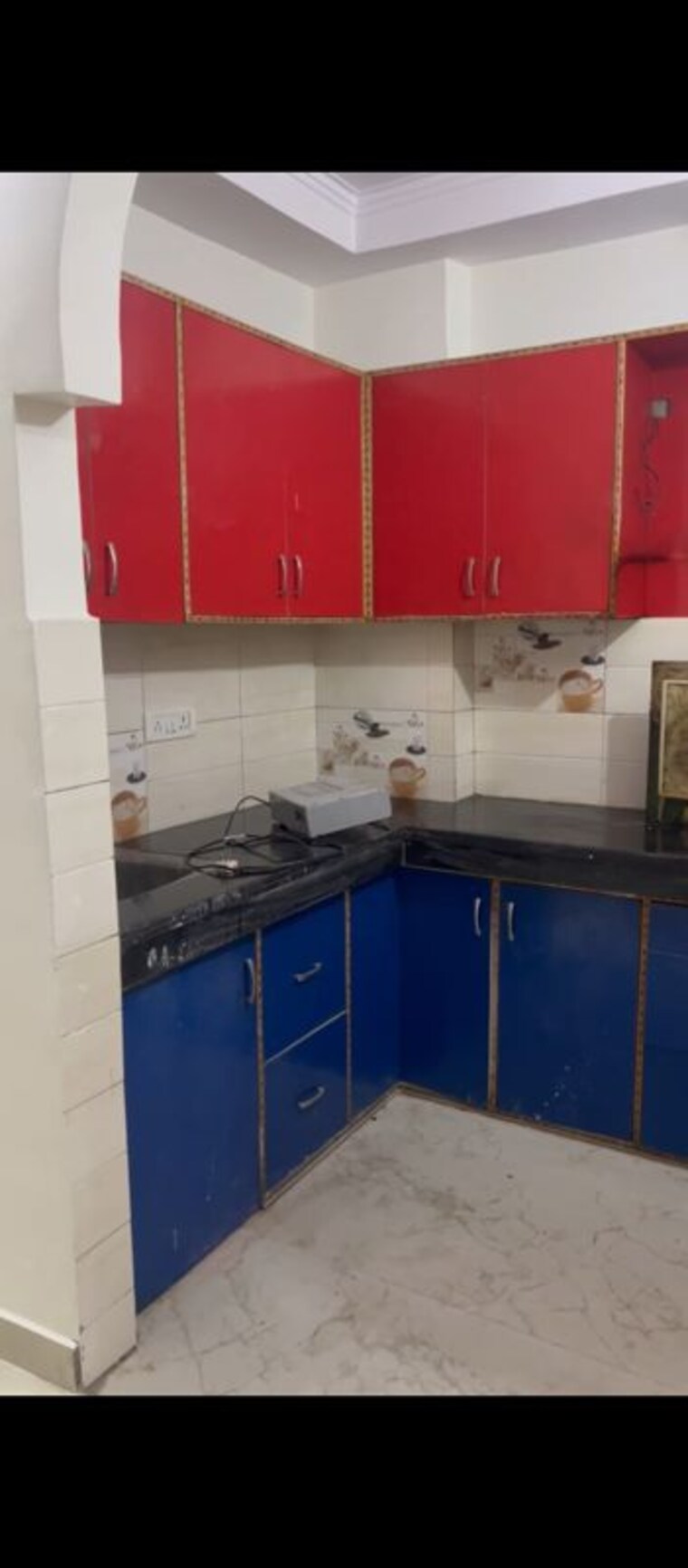 Kitchen, dwarka mor 3 Bedroom 100 Sq.Yd. Builder Floor In Dwarka Mor Delhi 10285018