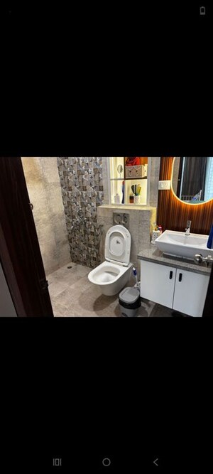 Bathroom in 3.5 BHK Apartment at Sikka Karmic Greens, Sector 78 – for Rent