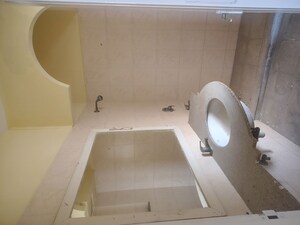 Bathroom in 3 BHK Apartment at Gaur Atulyam, Omicron I Greater Noida – for Sale