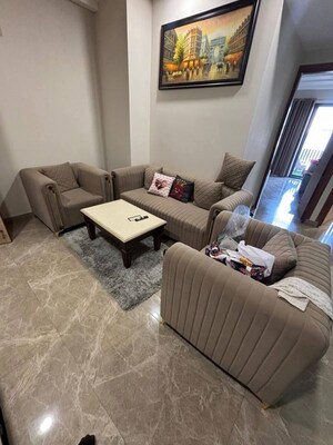 Living Room in 4 BHK Builder Floor at Sushant Lok I – for Sale