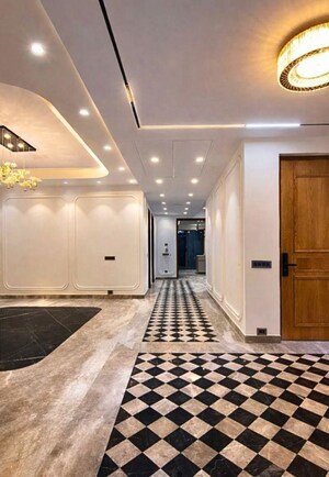 Kitchen in 4 BHK Builder Floor at Dlf Phase ii – for Sale